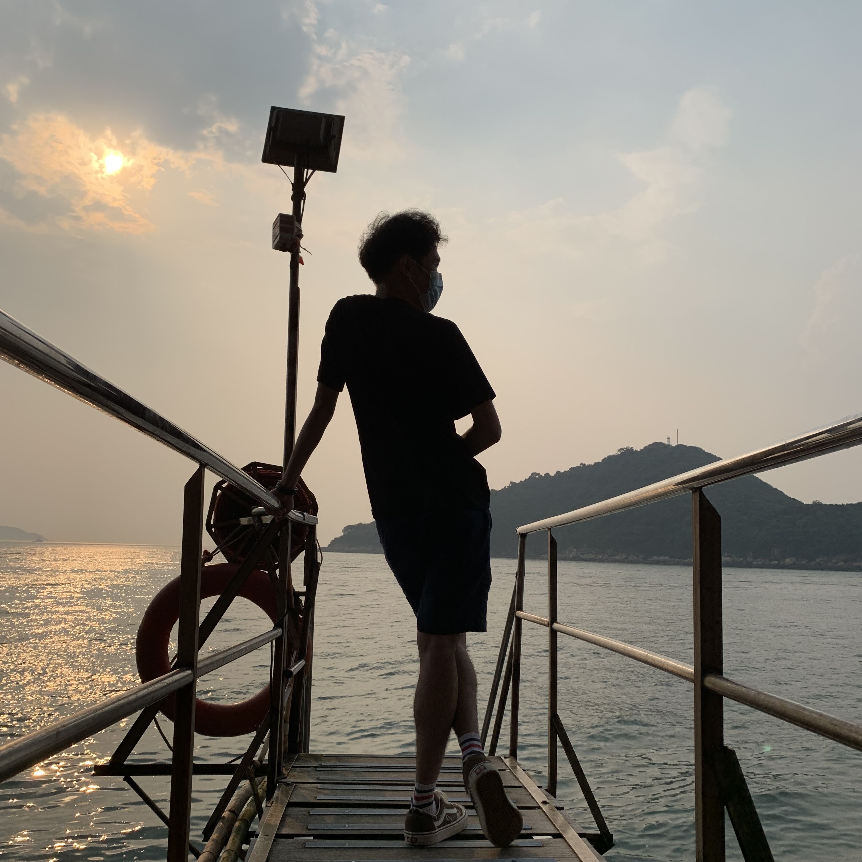 Photo of me at a waterfront